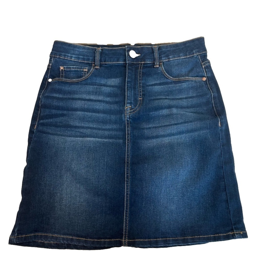 JORDACHE denim jean miniskirt Sz 6